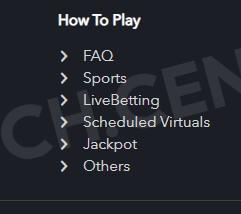 How to Play Section At The Bottom of SportyBet Site