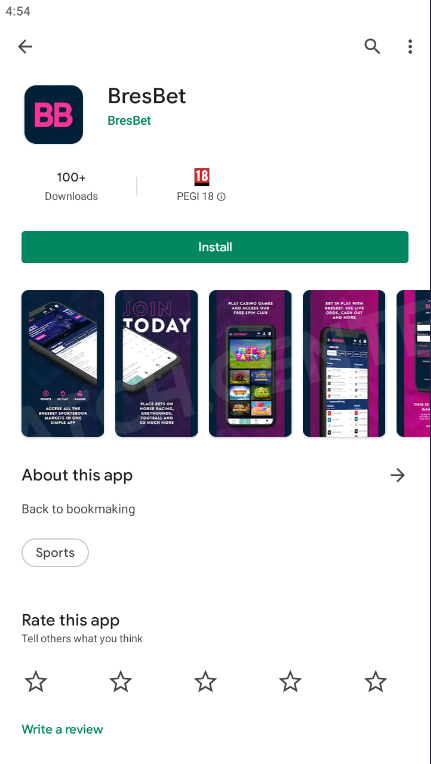 BresBet Android app
