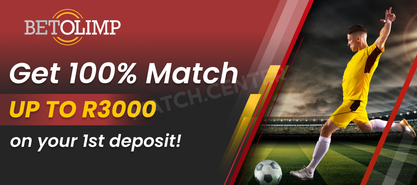 BetOlimp 100% match deposit bonus