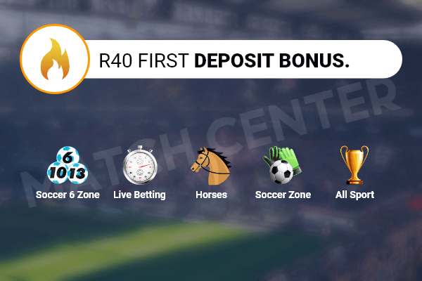 Interbet R40 First Deposit Bonus
