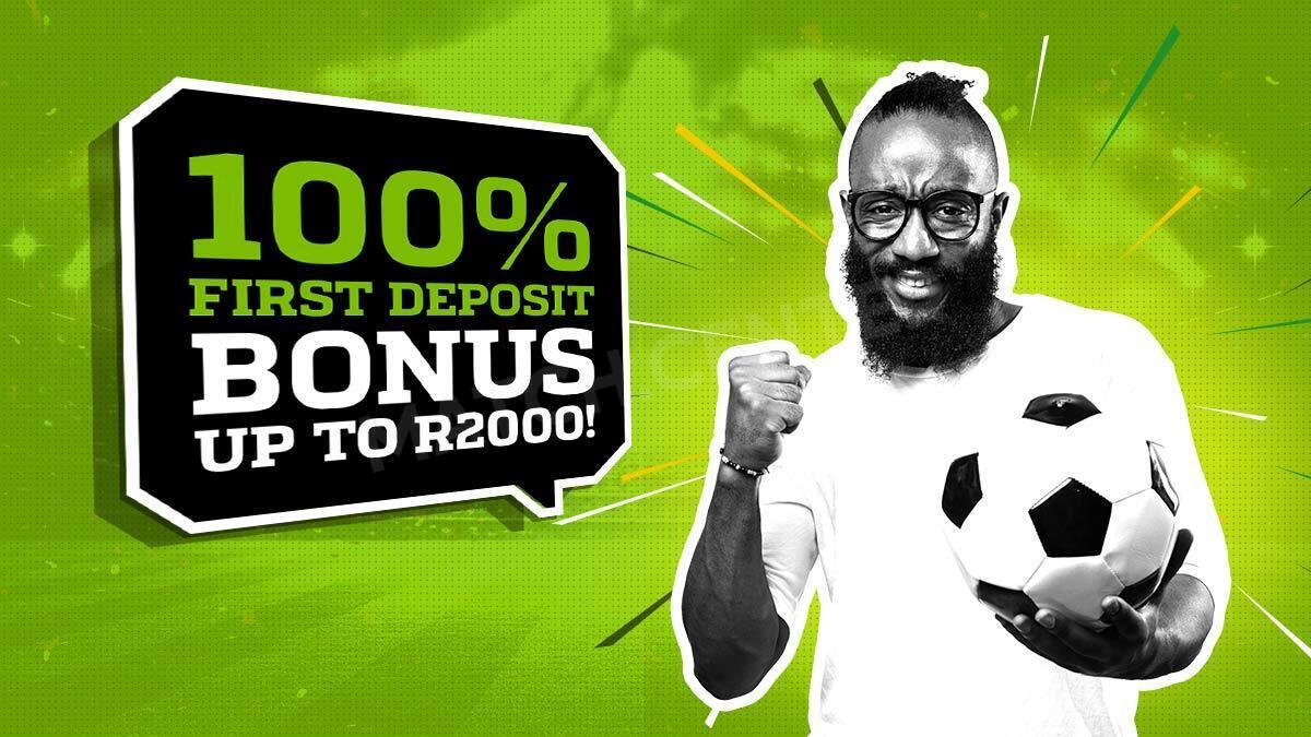 100% First Deposit Match Up To R2000