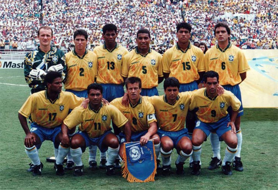 The Brazilian national team, champions of the 1994 World Cup Image CBF