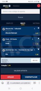 Os apostadores náo precisam de fazer download do Estrela bet app para apostar.