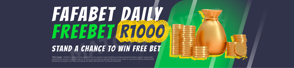 Fafabet Daily Free bet promotion
