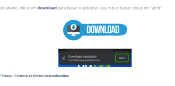 Um link para baixar aplicativo Pixbet Brasil.
