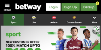 Betway mobile site