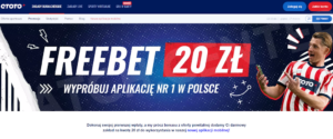 Freebet 20 PLN w aplikacji ETOTO